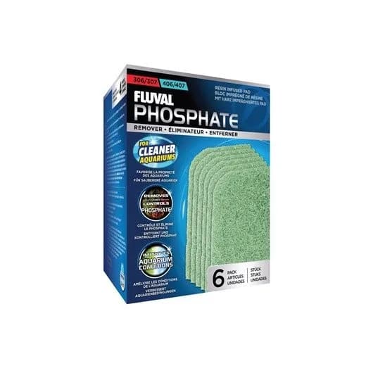Fluval Wkład redukujący fosforany 307/407 Phosphate Remover 6 szt.