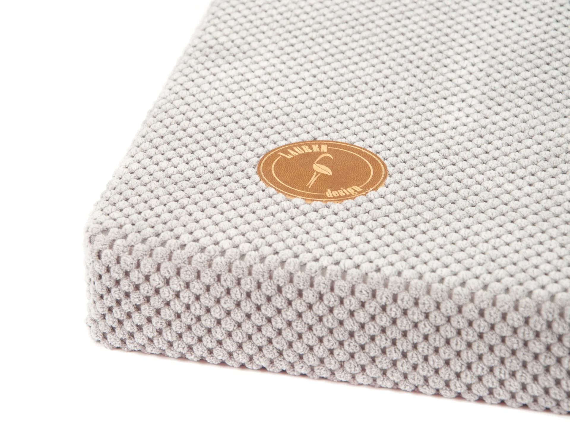 Lauren Design Materac dla psa i kota Demi – fioletowy, 50 × 40 × 3