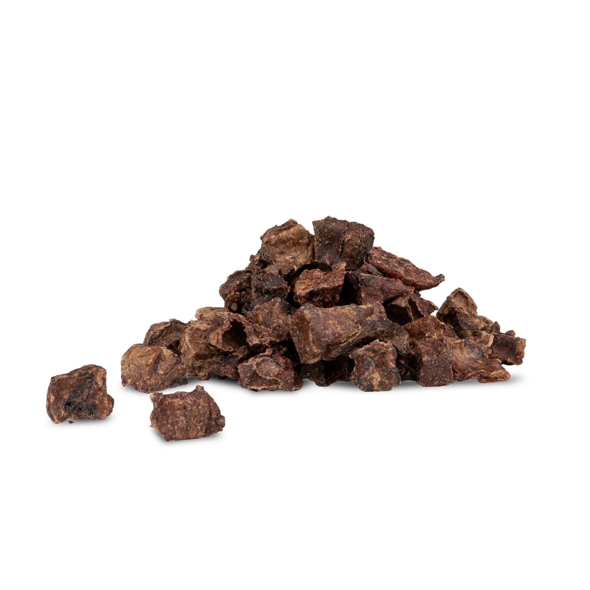Hau&Miau Puzzo Snack przysmak dla psa płucka wołowe kawałki około 1 cm 100 g