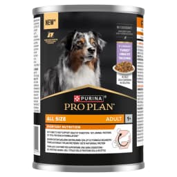 PRO PLAN Purina Everyday Nutrition All Size Adult karma mokra bogata w indyka w galaretce dla dorosłych psów 400 g