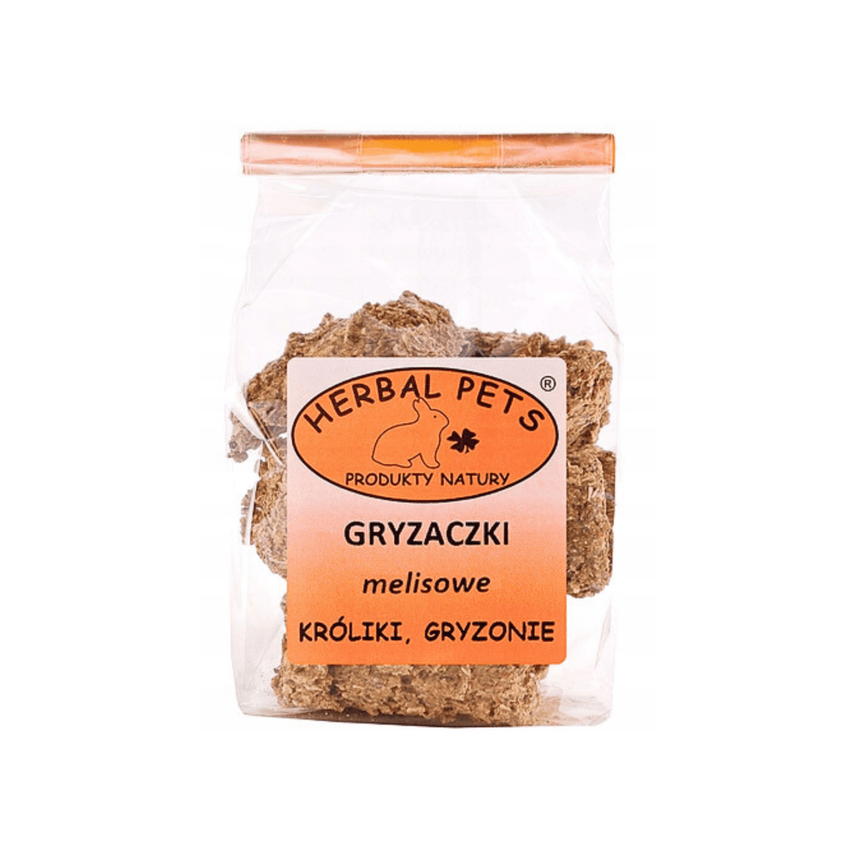 Herbal Pets Gryzaczki melisowe karma dla gryzoni 140 g