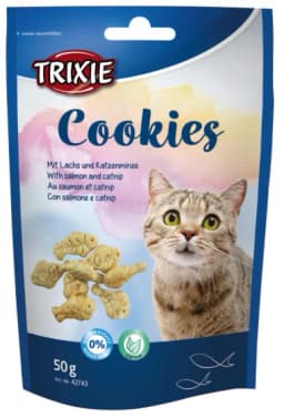 Trixie Ciasteczka z łososiem i kocimiętką dla kota 50 g