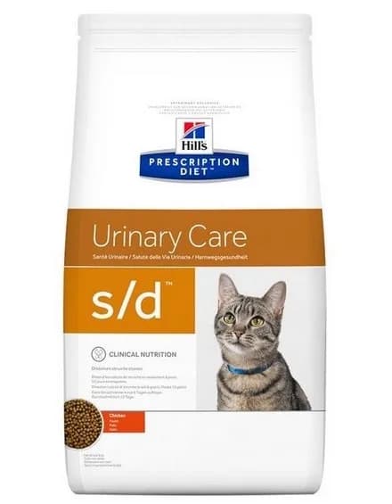 Hill's Prescription Diet s/d Feline karma sucha dla dorosłych kotów 5 kg