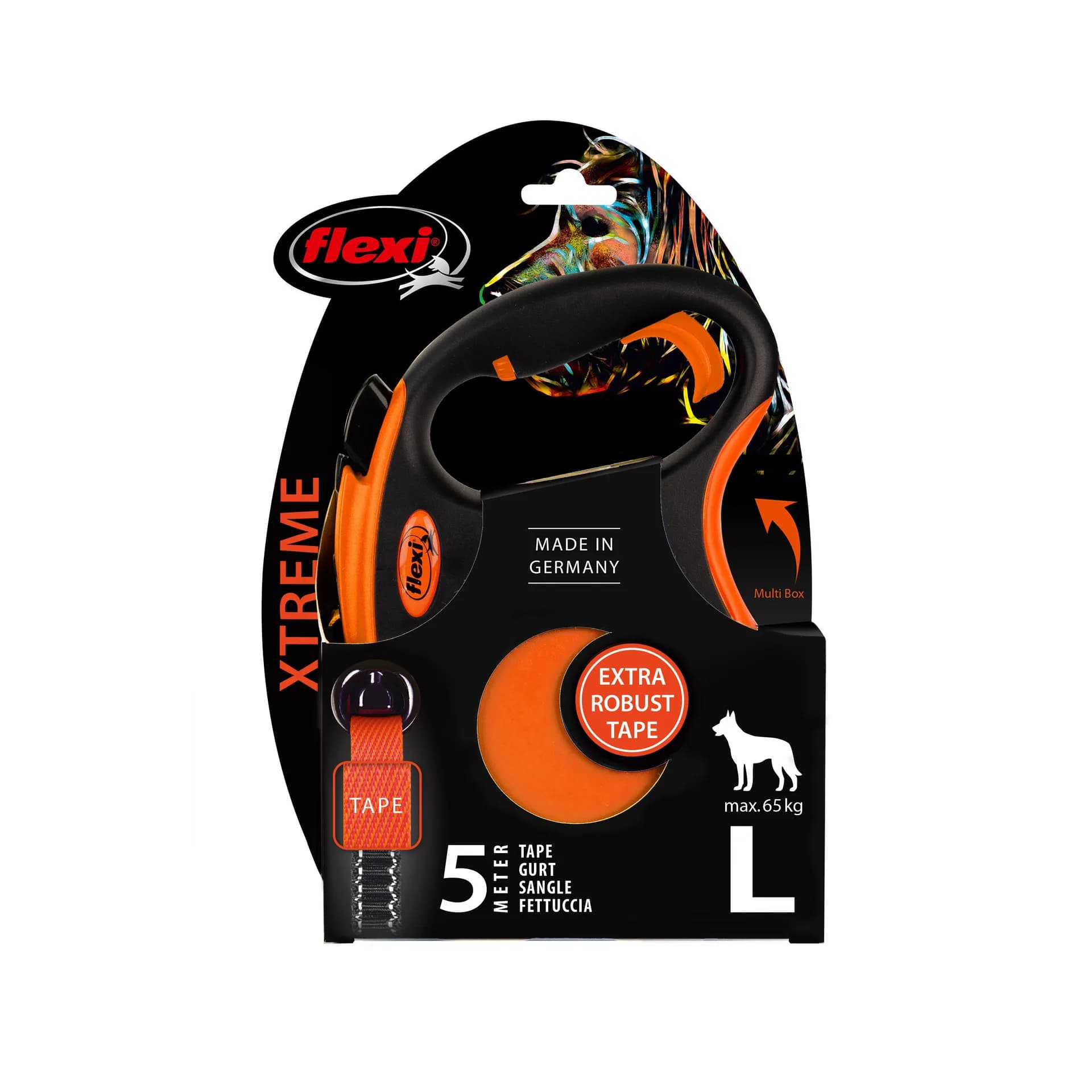 Flexi Xtreme smycz automatyczna taśmowa dla psa – do 65 kg