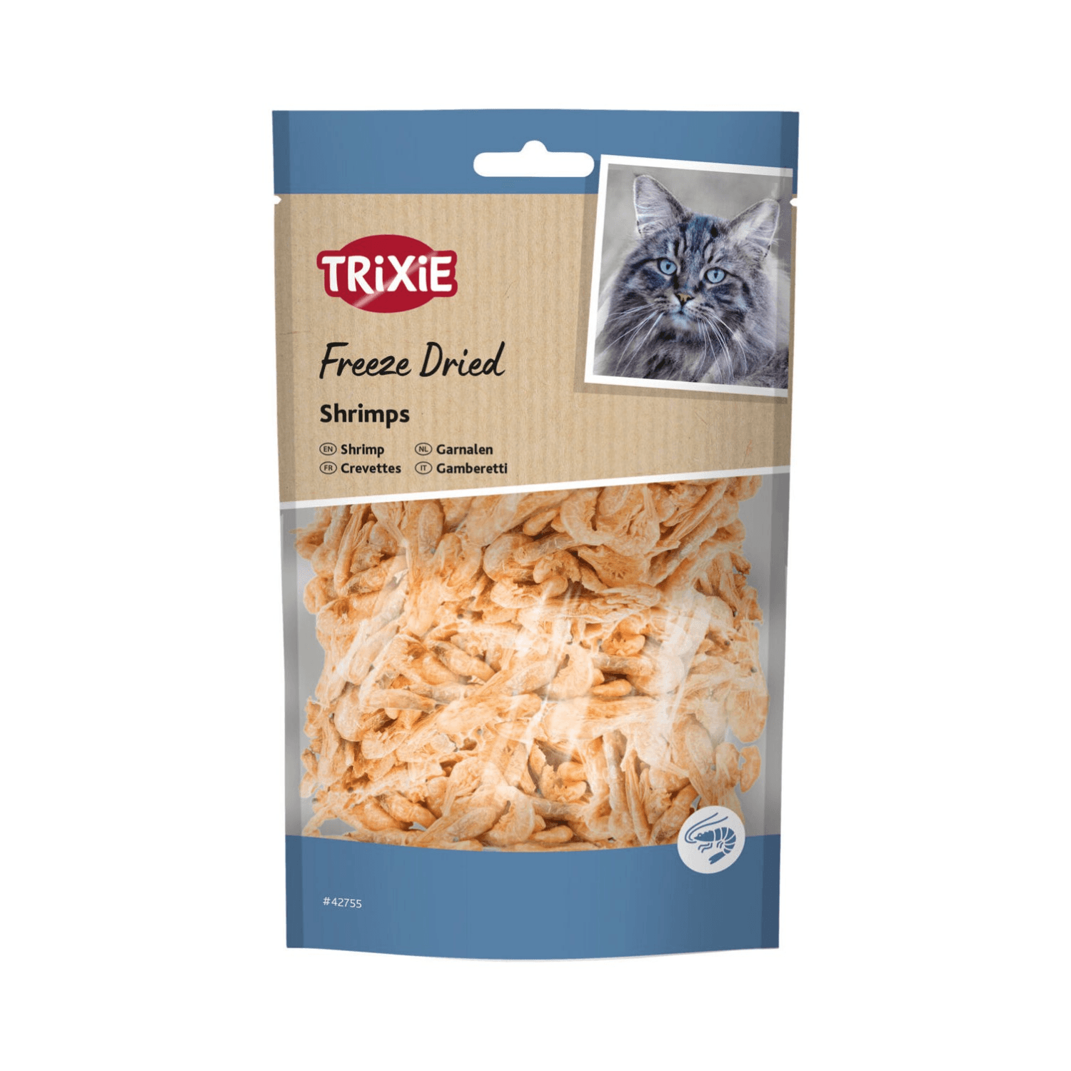 Trixie Premio Freeze Dried Shrimps przysmak dla kota krewetki 25 g