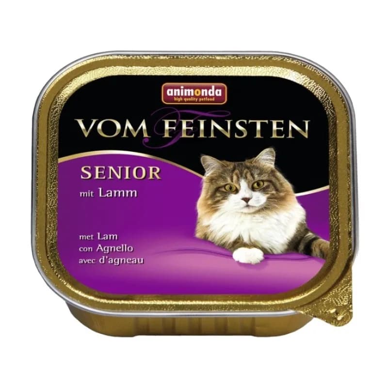 Animonda Vom Feinsten Senior karma mokra z jagnięciną dla starszego kota 100 g