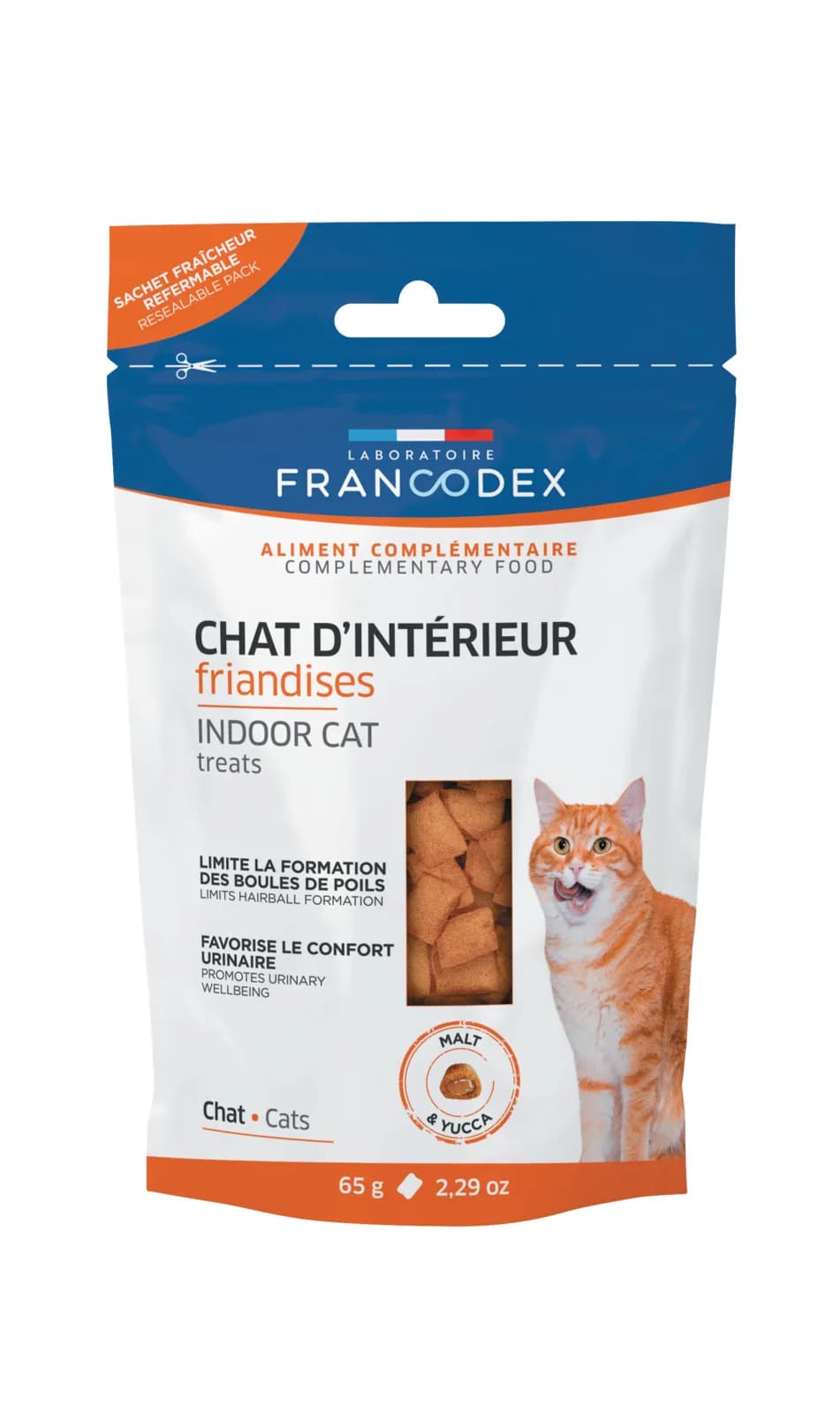 Francodex Przysmak dla kotów ochrona układu moczowego/zapobiega zakłaczeniom 65 g