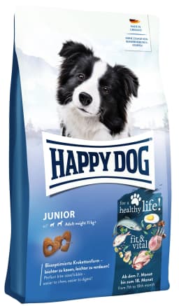 Happy Dog Fit & vital Junior karma sucha dla młodych psów ras średnich i dużych