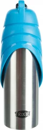Trixie Butelka z miską – niebieski, 0,3 l