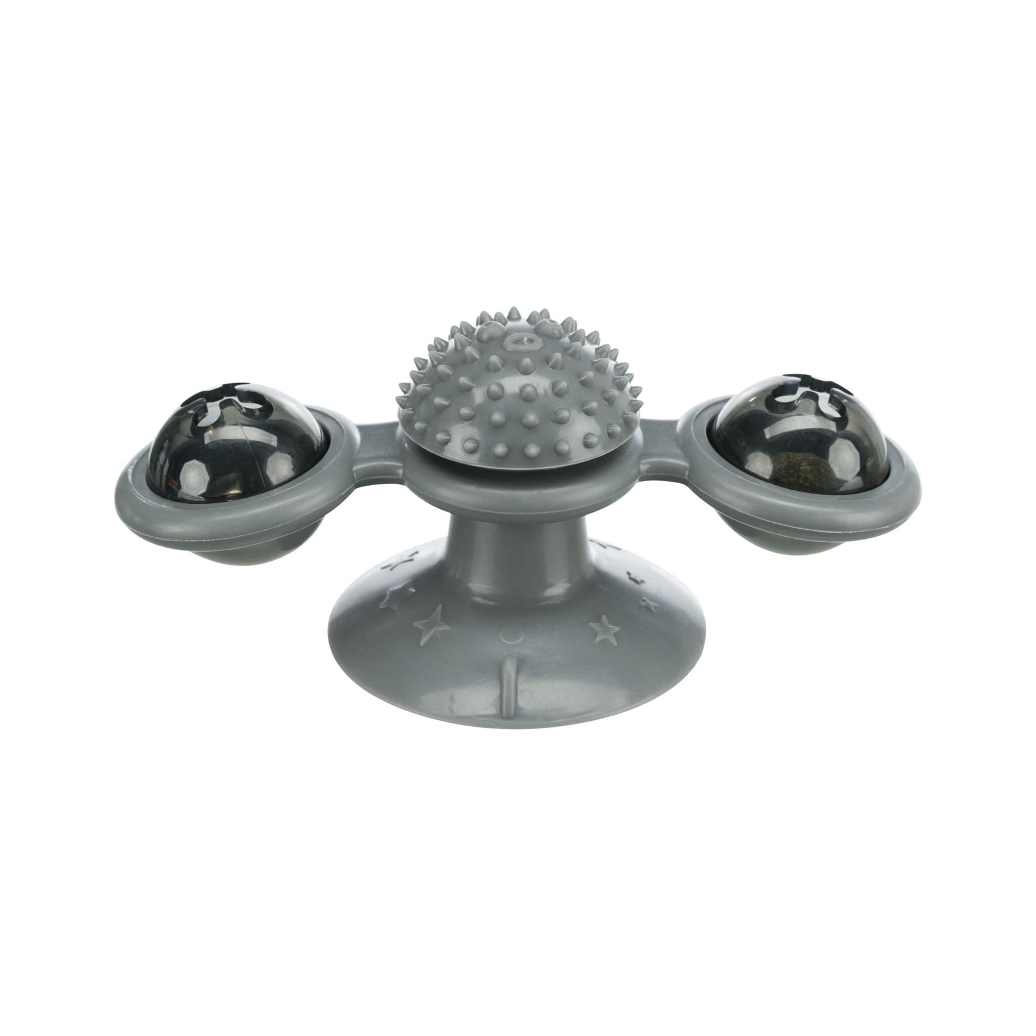 Trixie Window spinner zabawka na przyssawce dla kota z dzwonkiem 16 cm