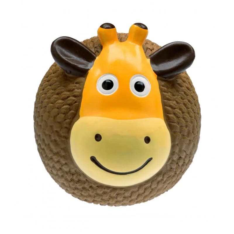 Toby's Choice Piłka deer dla psa zabawka trwała gumowa ø 6,5 cm