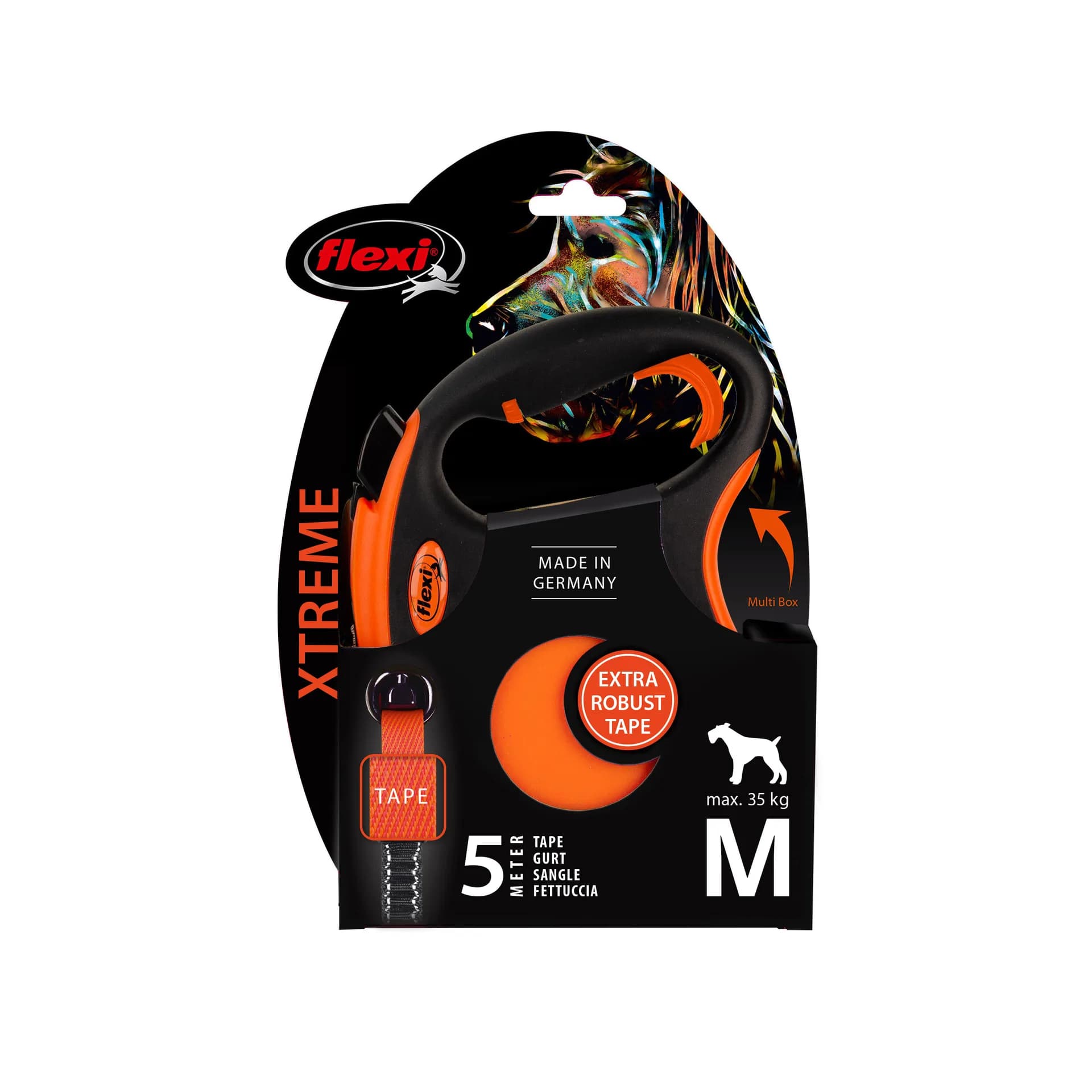 Flexi Xtreme smycz automatyczna taśmowa dla psa – do 35 kg