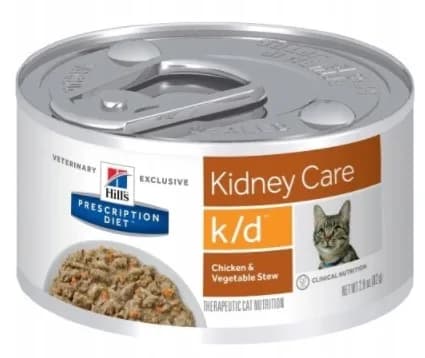 Hill's Pd Feline K/d Stew Kot puszka 82 g