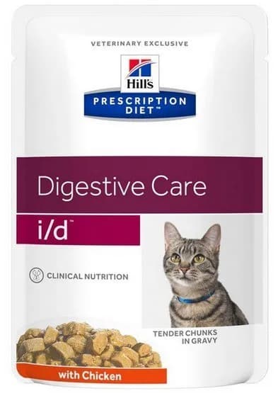 Hill's Prescription Diet i/d Feline karma mokra dla kotów kurczak 85 g