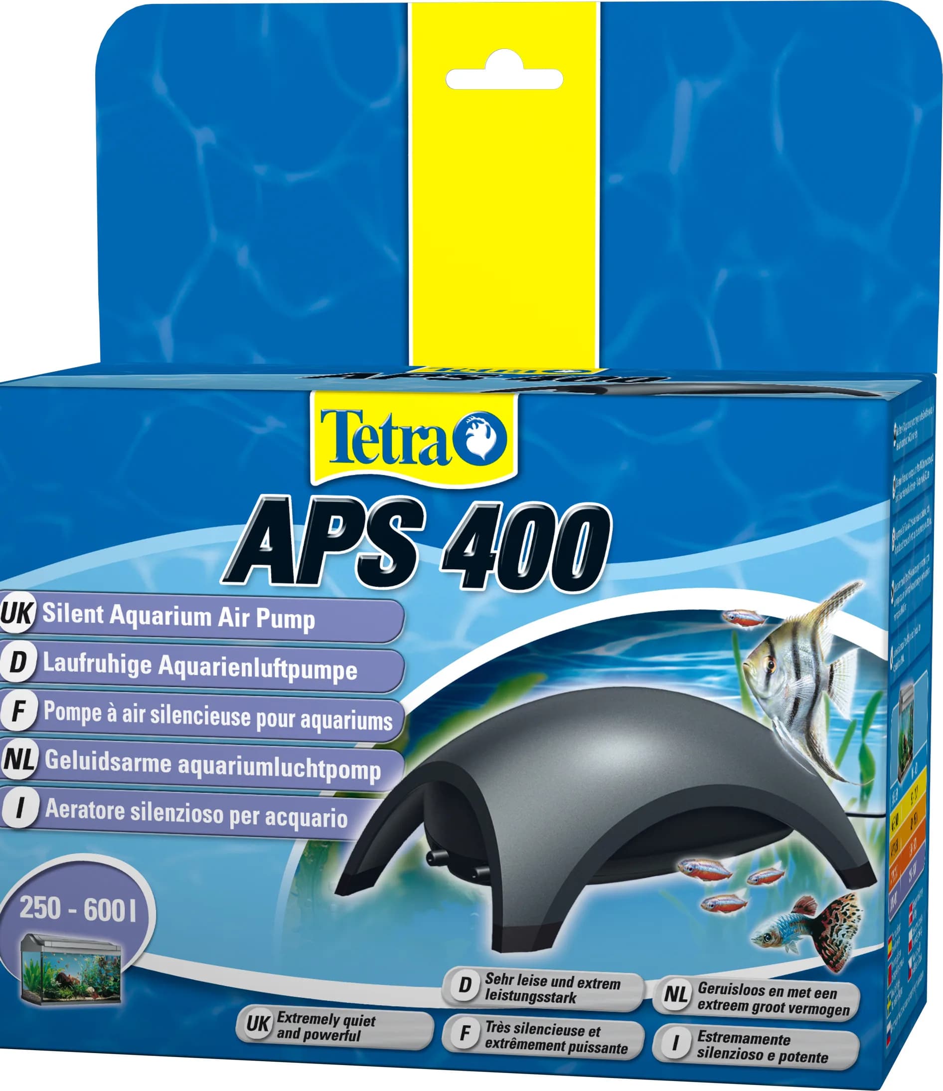 Tetra Pompa napowietrzająca do akwarium Air Pumps APS 50 – czarny, 250-600 l
