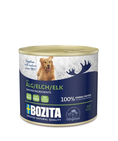 Bozita Mokra karma dla psów w puszkach łoś