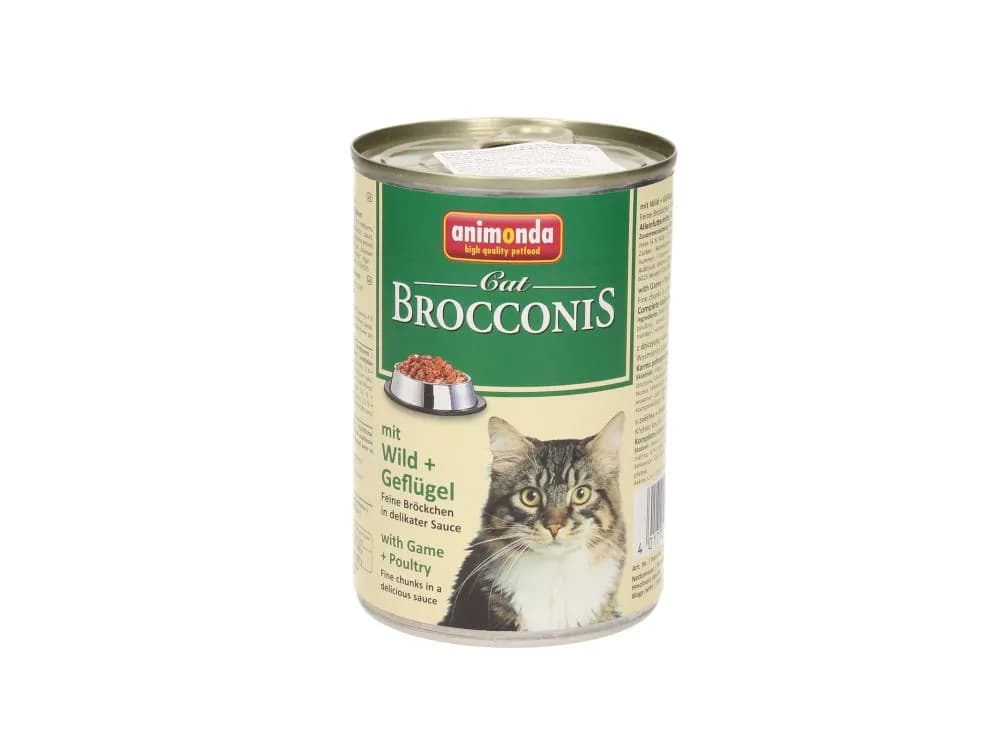 Animonda Brocconis kot karma mokra dla kota Dziczyzna i drób 400 g