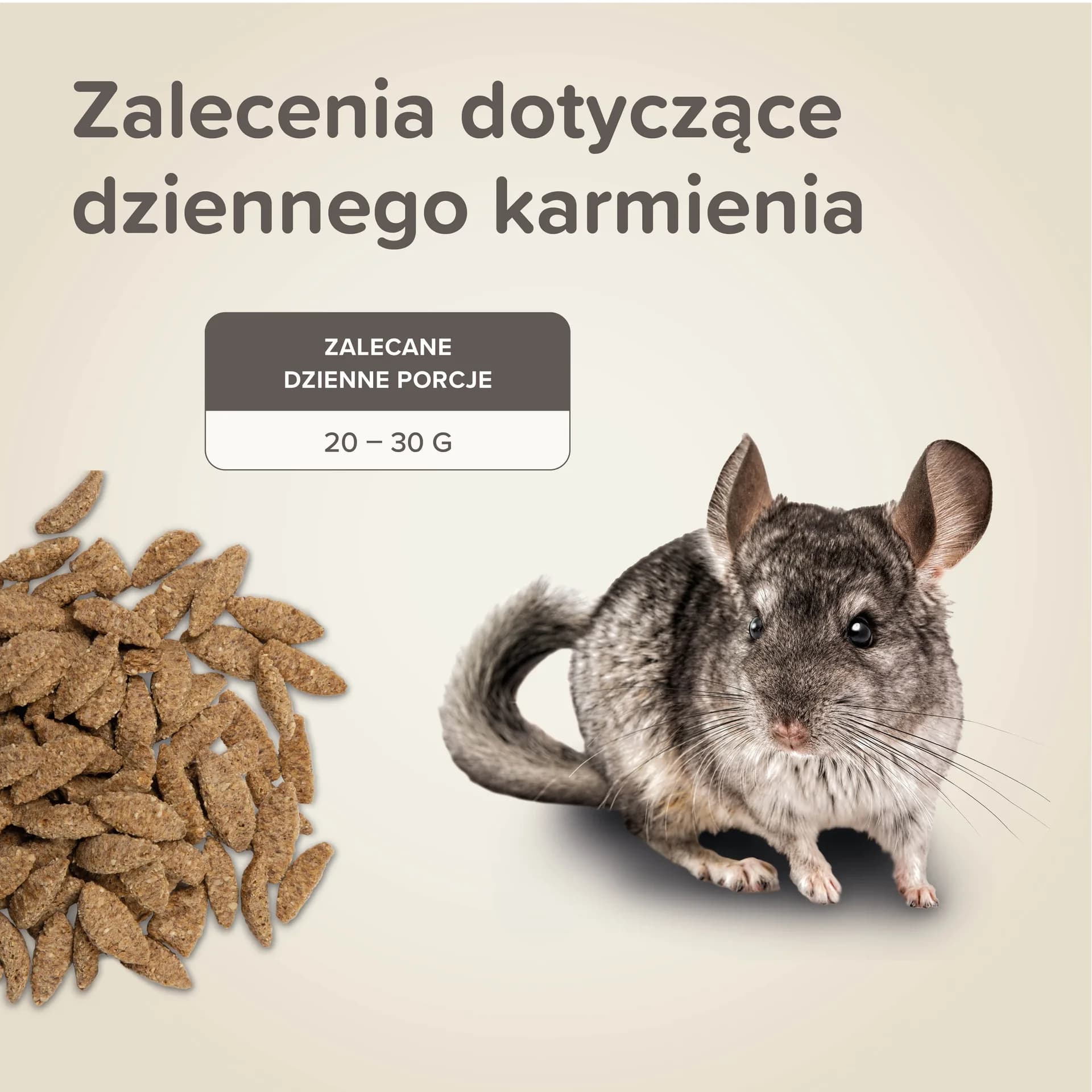 Beaphar Care+ Chinchilla Super Premium karma dla szynszyli – 1,5 kg