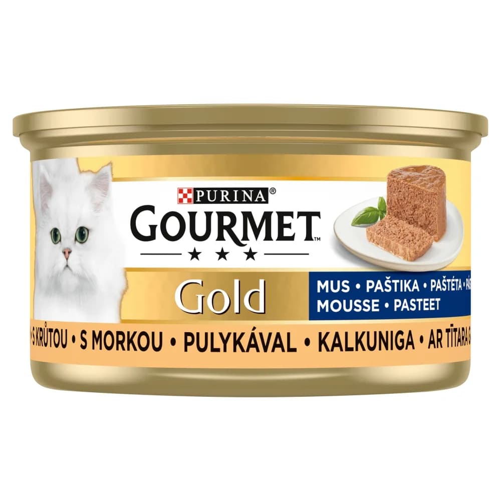 Gourmet Purina Gold mus z indykiem 85 g