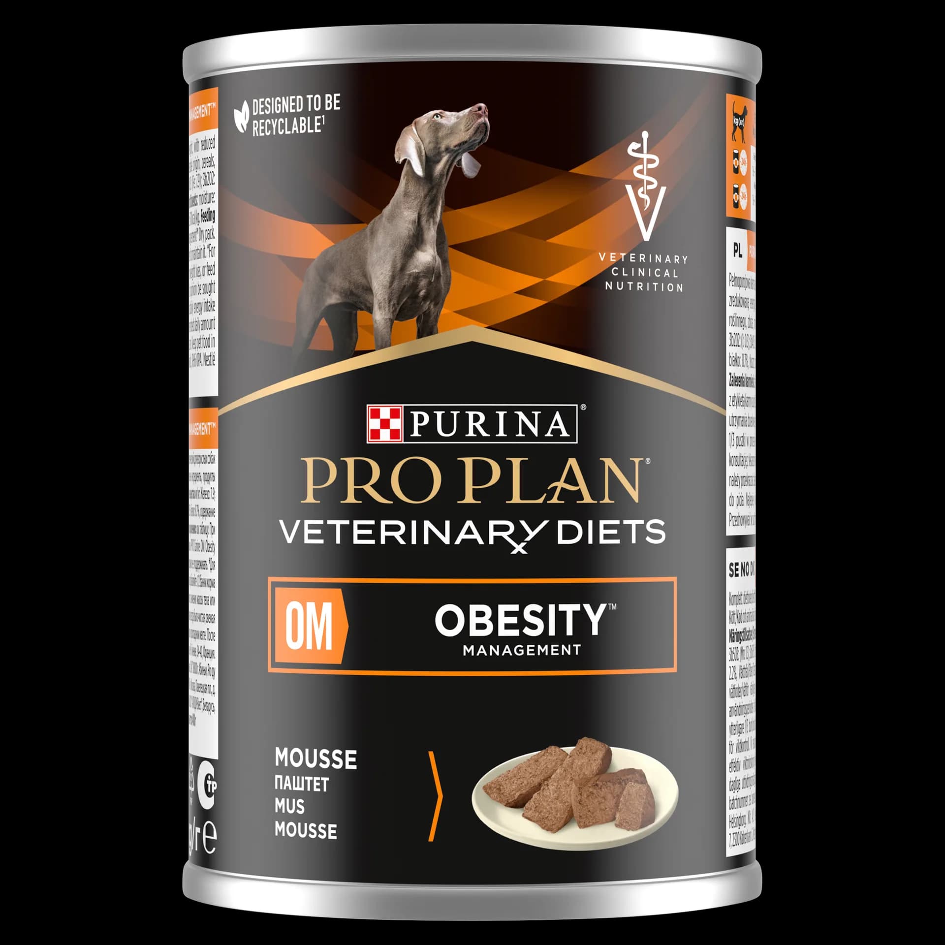 PRO PLAN Purina Veterinary Diets OM Obesity Management karma mokra dla dorosłych psów z nadwagą 400 g