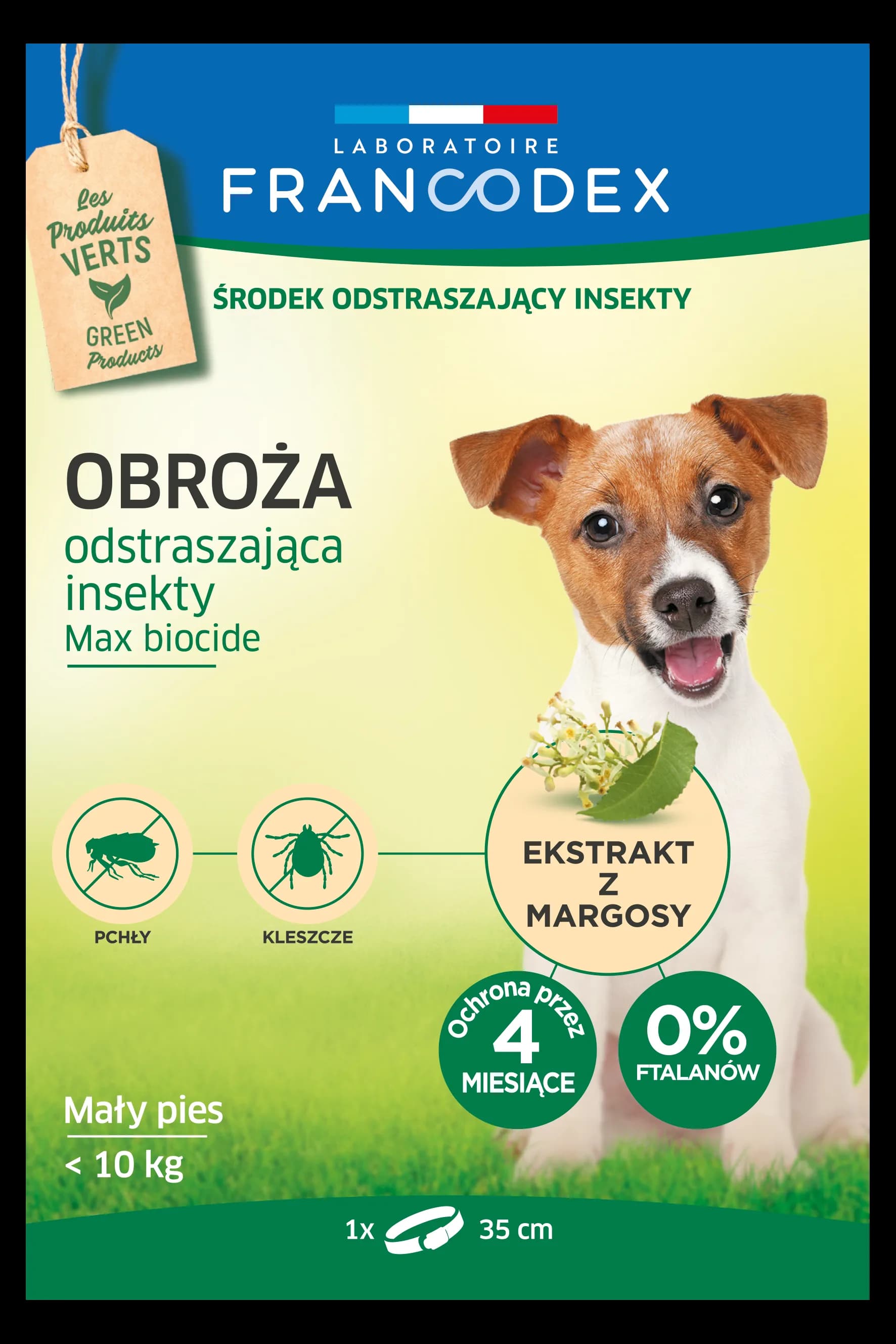 Francodex obroża dla małych psów < odstraszająca insekty