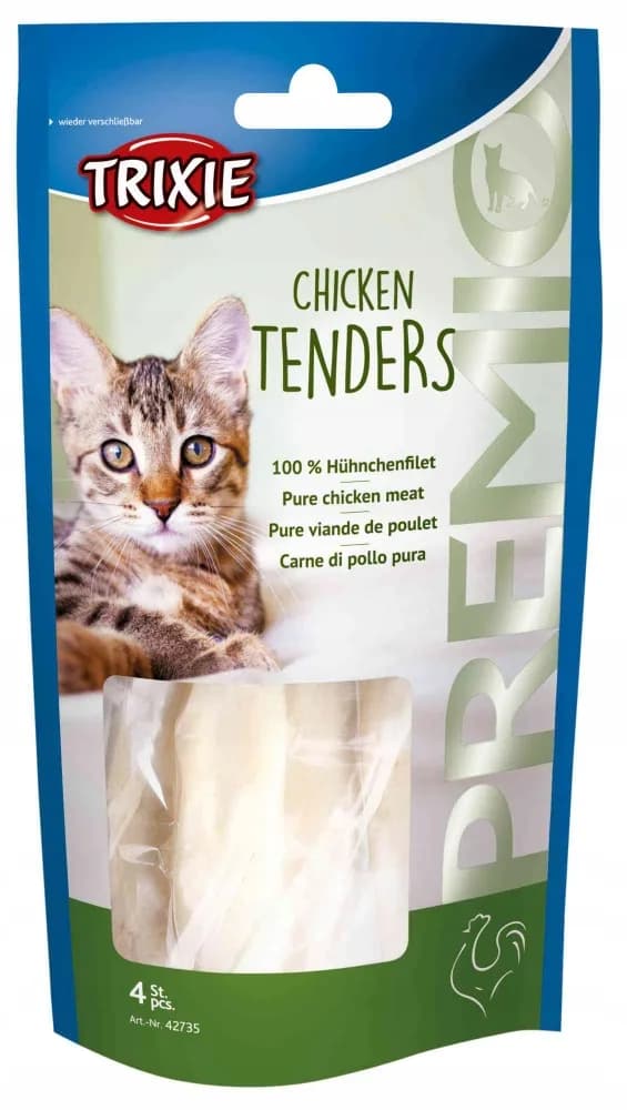 Trixie Przysmak dla kota Premio Chicken Tenders / 4 szt. 70 g