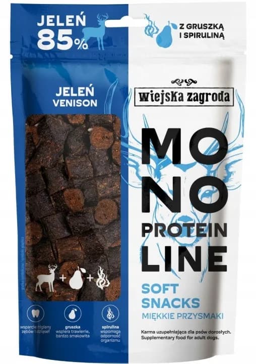 Wiejska Zagroda przysmak miękki dla psa jeleń monoproteinowy 115 g