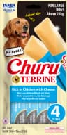 INABA Dog Churu Terrine Chicken & Cheese 4 × 54 g (216 g)