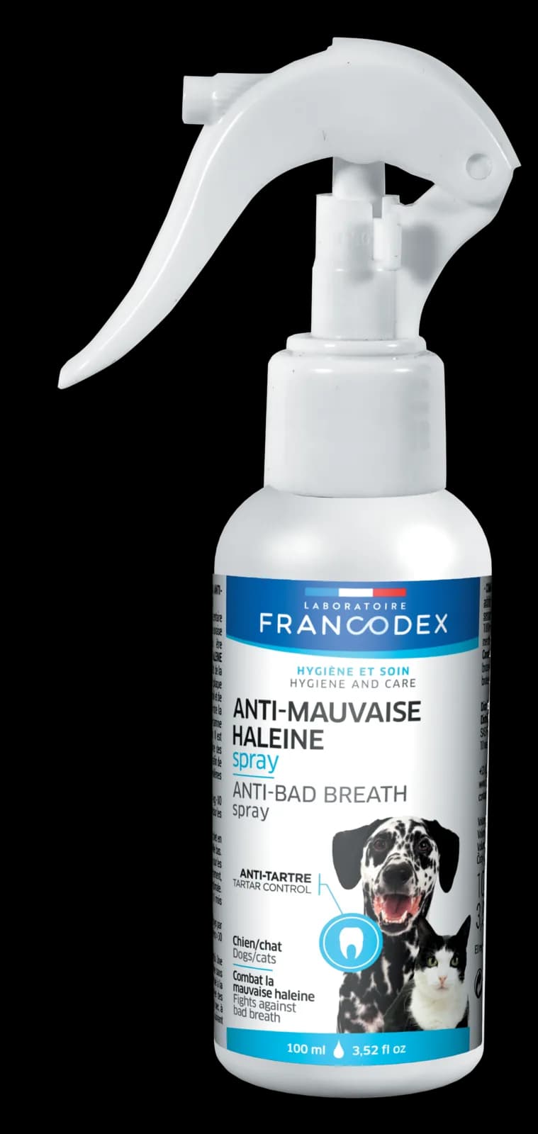 Francodex spray przeciwko nieprzyjemnemu oddechowi dla psów i kotów 100 ml