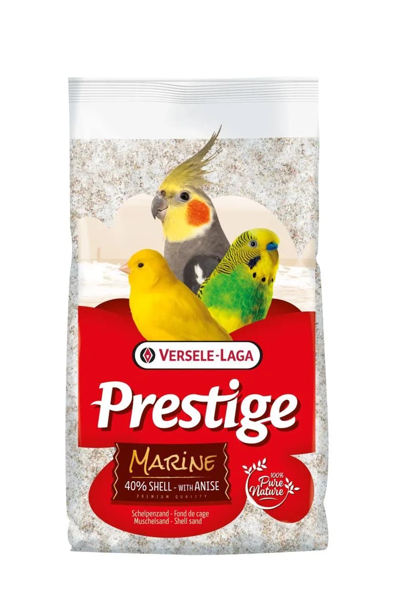 Versele-Laga piasek biały piasek dla ptaków z anyżem i muszelkami 25 kg