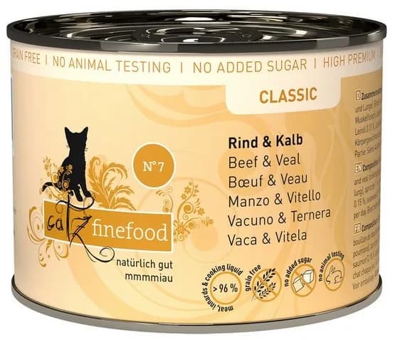 Catz Finefood N. okra karma wołowina i cielęcina dla kota