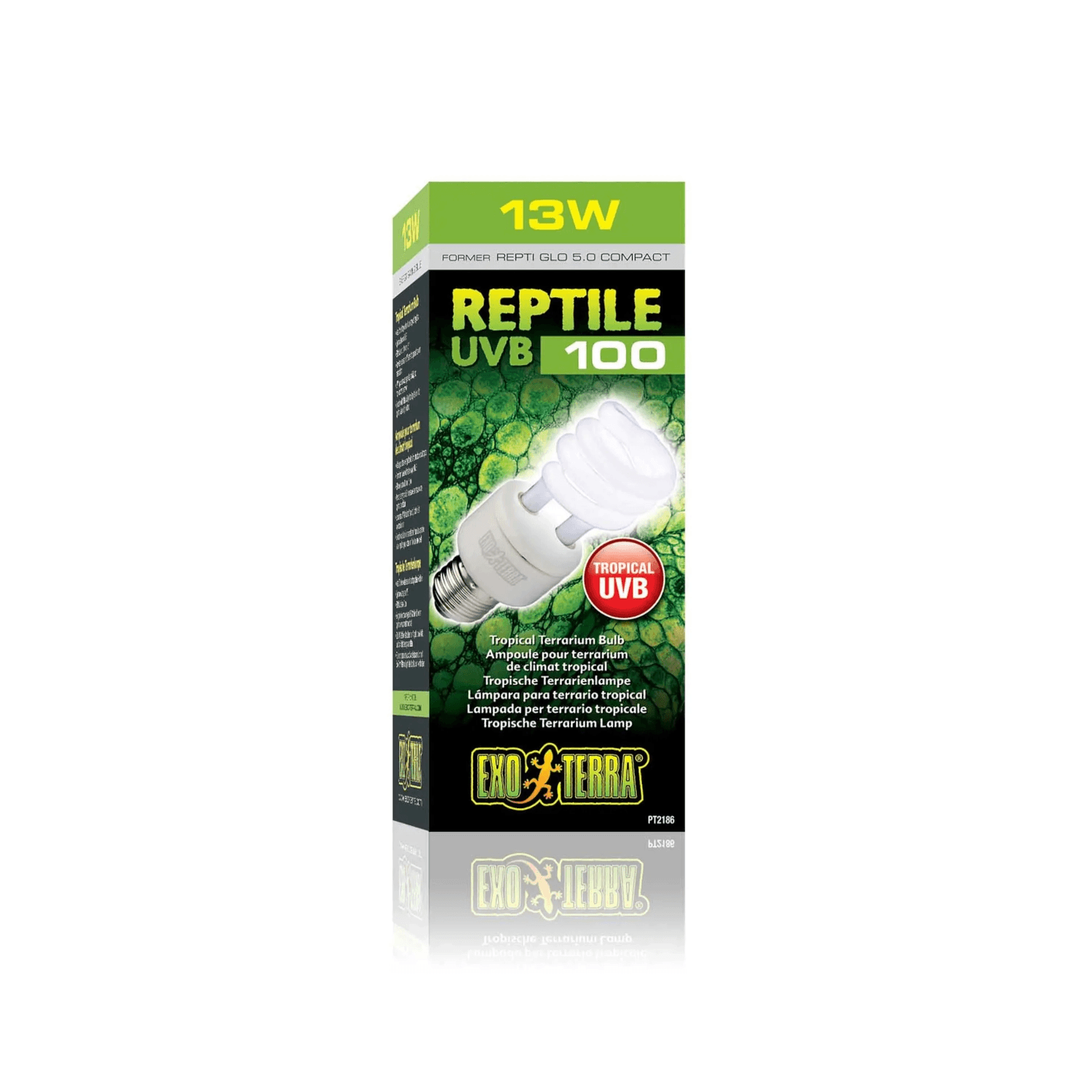 Exo-Terra Reptile UVB100 Compact żarówka UVB do terrarium