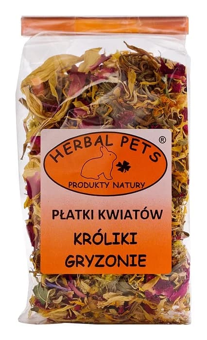 Herbal Pets Płatki kwiatów karma dla gryzoni 30 g