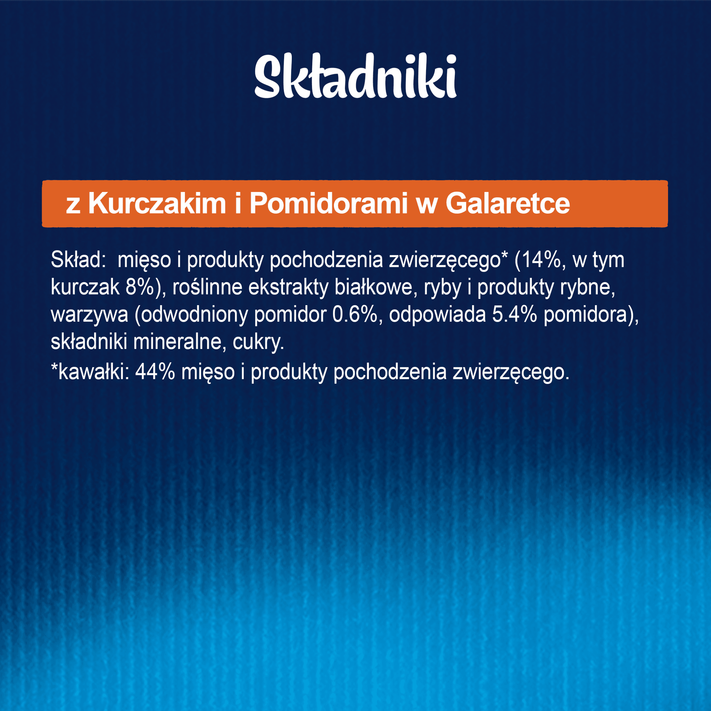 Felix Fantastic karma mokra z kurczakiem i pomidorami w galaretce dla dorosłych kotów 85 g