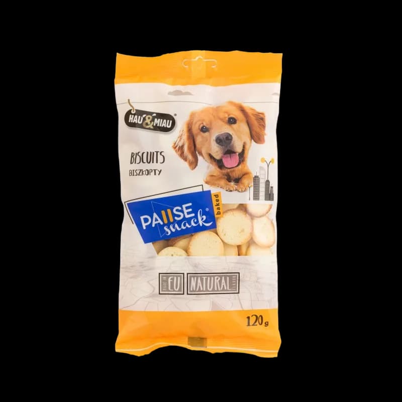 Hau&Miau przysmak dla psów Biszkopty 120 g