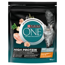 Purina ONE High Protein karma sucha z kurczakiem dla dorosłych kotów 900 g
