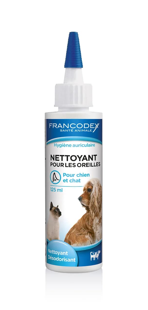 Francodex Płyn do mycia uszu psów i kotów 125 ml