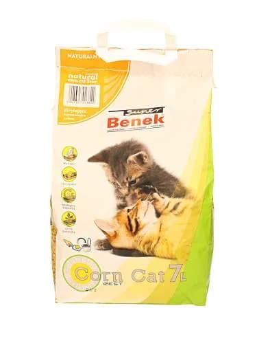 Super Benek CORNCat żwirek dla kotów Naturalny 7 l