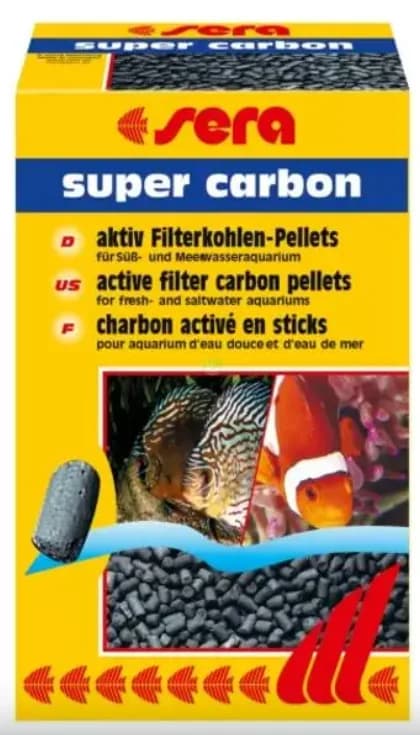 Sera Super carbon węgiel aktywny do akwarium 250 g