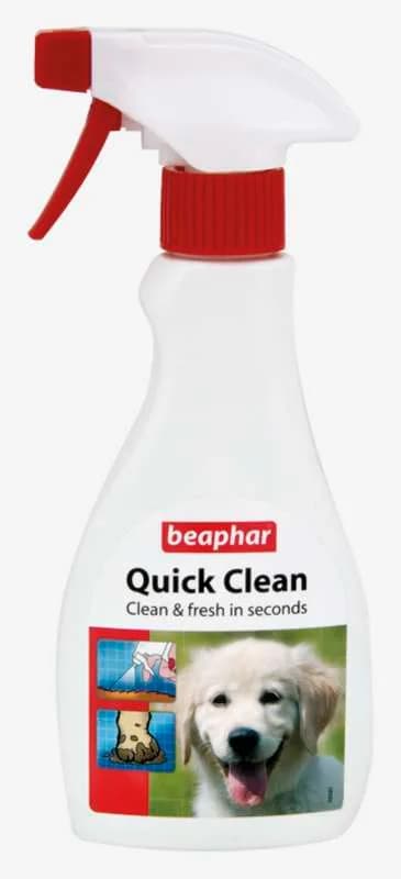 Beaphar Quick Clean spray do czyszczenia i usuwania brudu z sierści psa 250 ml