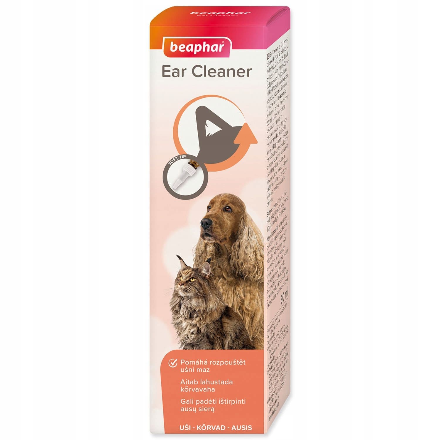 Beaphar Ear Cleaner krople do pielęgnacji uszu 50 ml