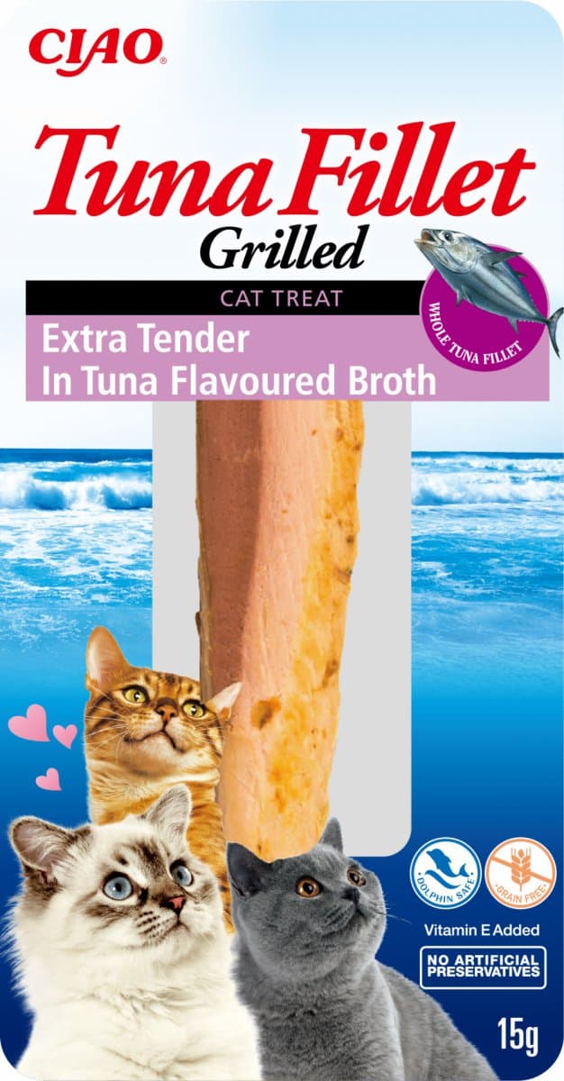 INABA Cat Tuna Fillet In Extra Tender Broth 15 g