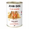 John Dog Four Seasons monobiałkowa karma mokra dla dorosłych psów sarna i jagodami goji