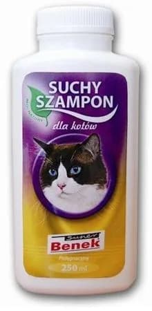 Super Benek szampon Suchy pielęgnacyjny dla kotów 250 ml