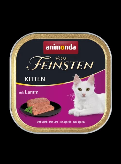 Animonda Vom Feinsten Kitten karma mokra z jagnięciną dla kociąt 100 g