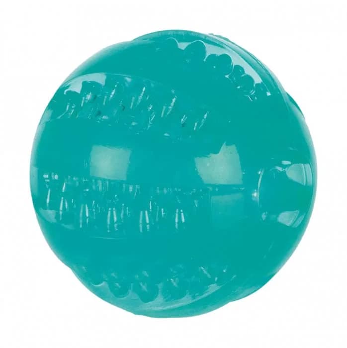 Trixie Piłka Denta Fun TPR o smaku mięty śr. 6 cm