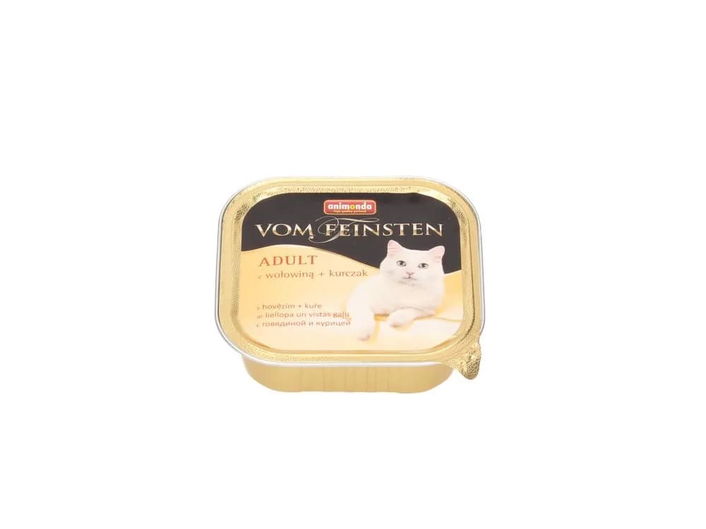 Animonda Vom Feinsten Adult karma mokra z wołowiną i kurczakiem dla kota 100 g