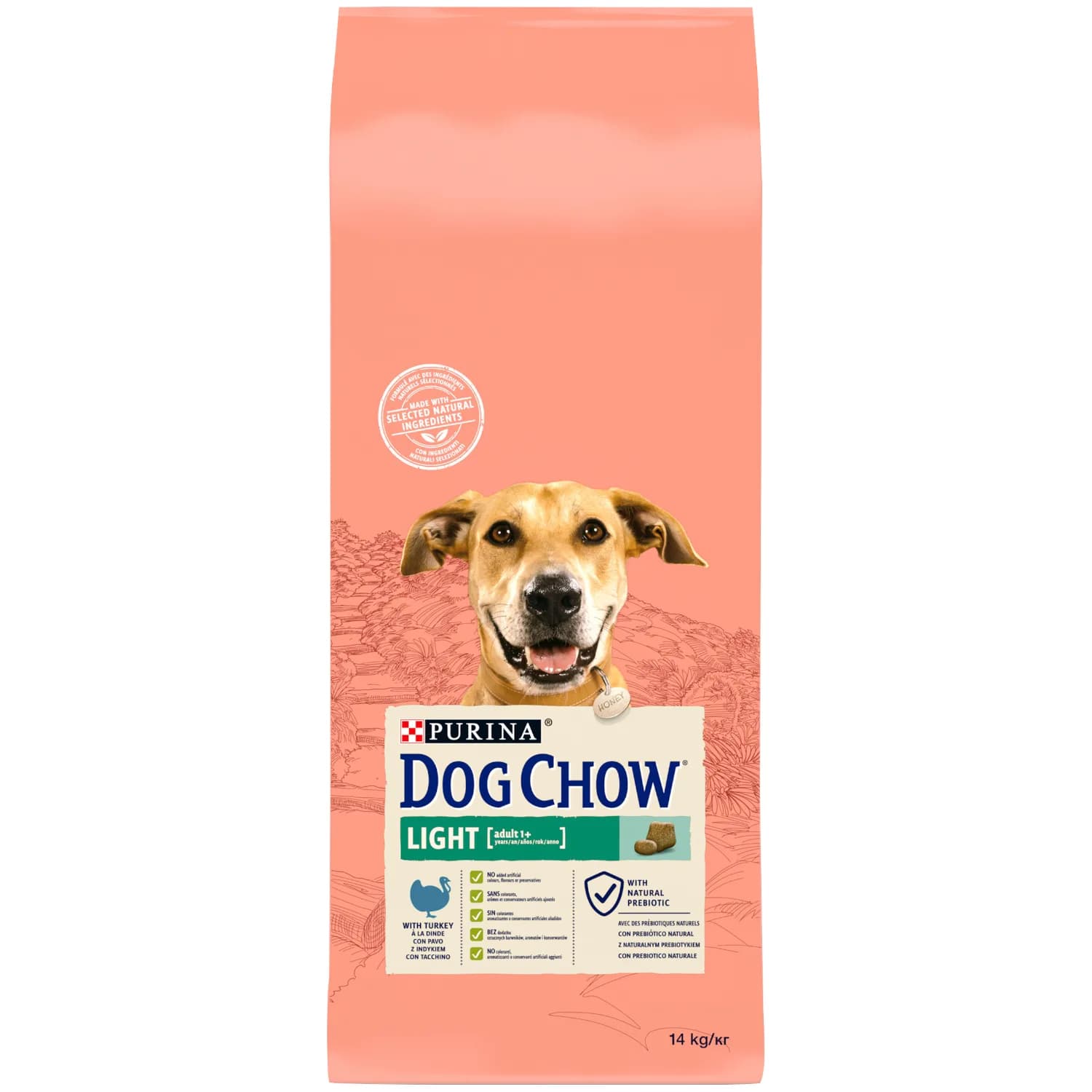 Dog Chow Purina Light z indykiem dla psa