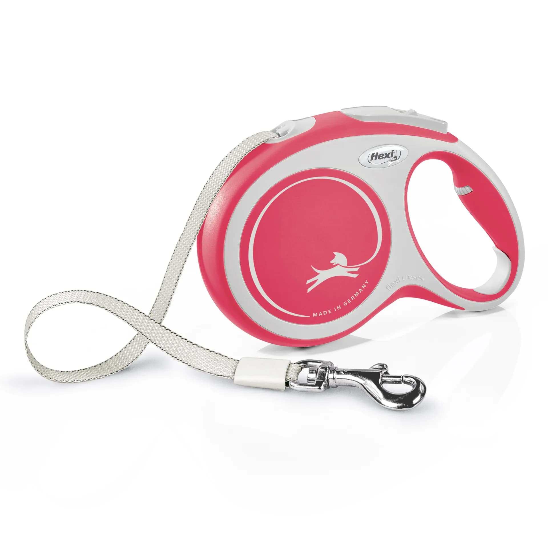 Flexi New Comfort smycz automatyczna dla psa taśma – L 8m/50kg