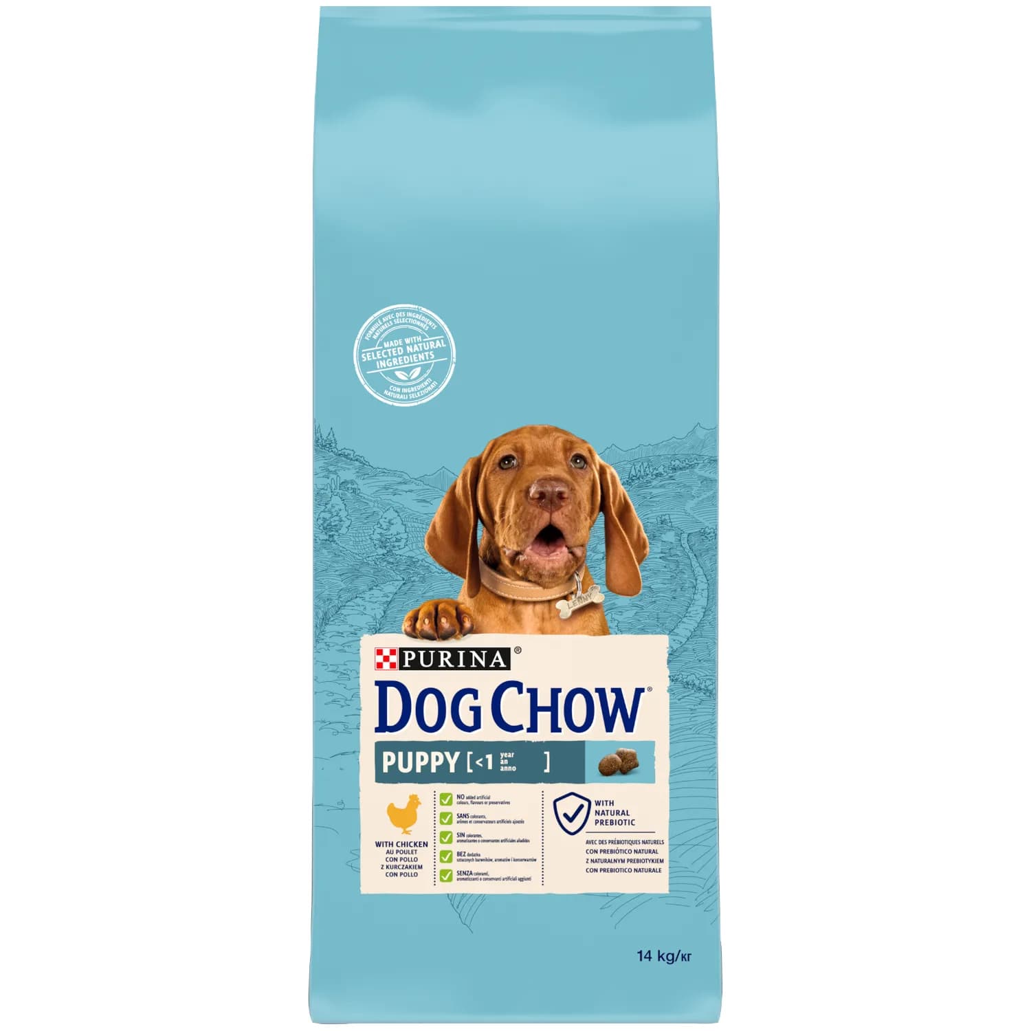 Dog Chow Purina Puppy z kurczakiem dla szczeniaka